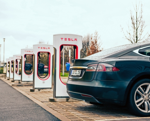 Electric Vehicle Car Charging Stations for Tesla