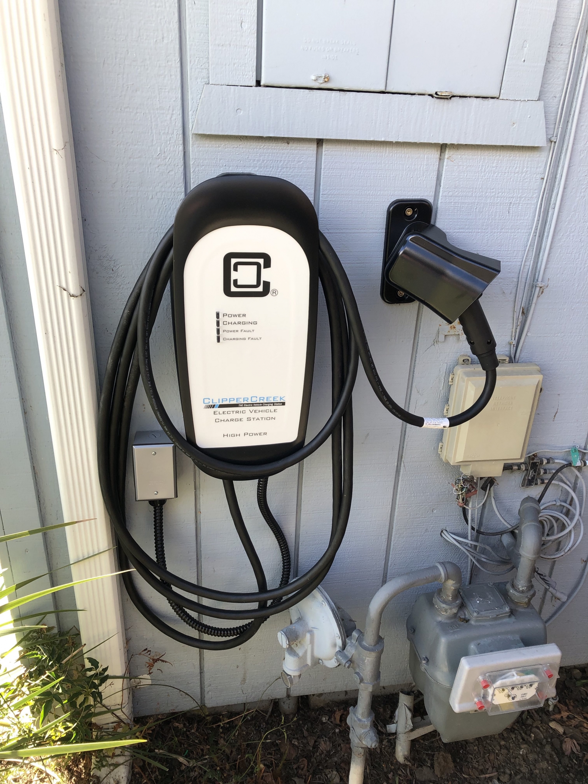 Outdoor EV Charging Station