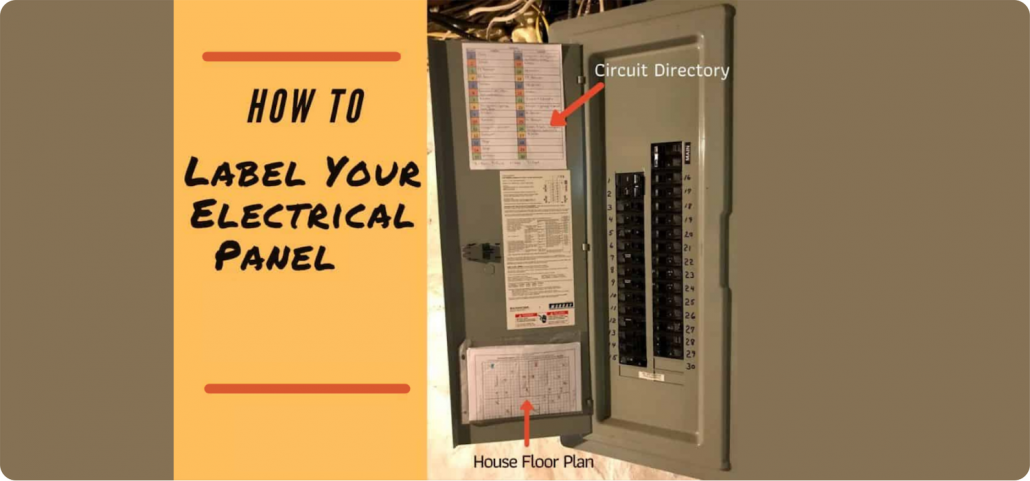 how to make electrical panel labels